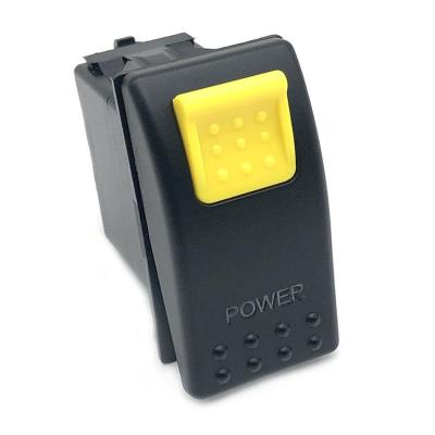 China - 12V Safety Boat Type Switch Power 5 PIN Rocker Switch for sale