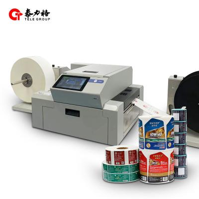 China Custom Hotels Roll To Roll Digital Color Label Inkjet Printer For Sticker Labels for sale