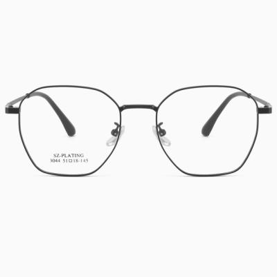 China Retro Fashion Metal Eye Glass Frames For Women Men Wholesale Price Ready Stock Optical Glasses Frames for sale