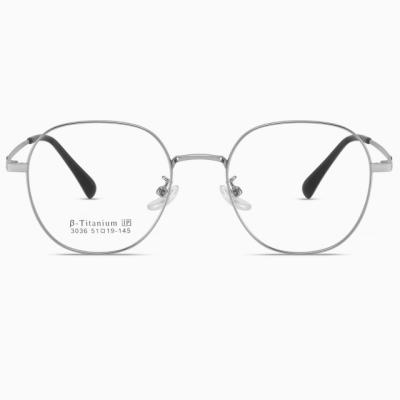 China Fashion Stock Wholesale Ready Metal Eyewear Retro Glass Frames Optical Frame Factory Price Glasses For Men Women for sale