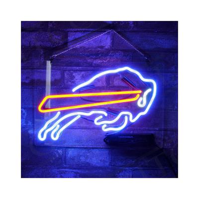 China Buildings Amazon Success Wall Hanging Decor BULL Neon Sign Light Customized 2021 Neon Sign for sale