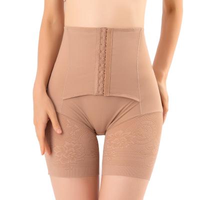 China Antibacterial Women's High Waist Shaper Shorts Tops Underwear Front Button Shapewear Adjustable Elastic Body Shaper Tummy Control Panty for sale