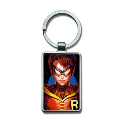 China Fasion Wholesale Customize Anime 3d ONE PIECE Lenticular Plastic Keychain 3d Japan Anime Character Key Chain Keychain for sale