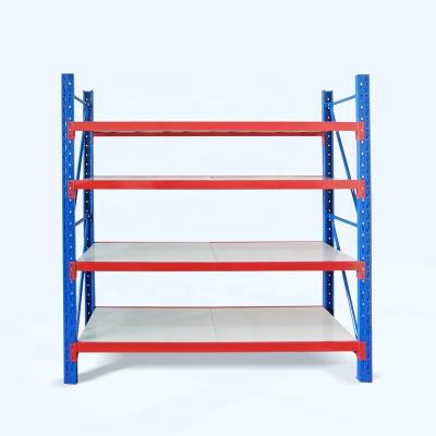 China Colorful storage shelves Customizable storage racks Install convenient warehouse racks zu verkaufen