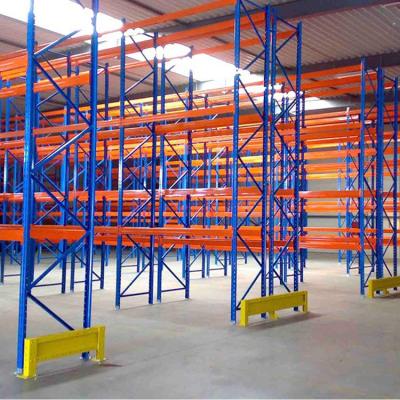 China Boltless Shelving Industrial Racking Warehouse Storage Rack Shelf heavy Duty racks Metal Original Black Cover White Blue en venta