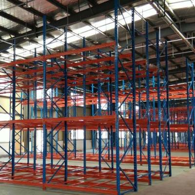 China Metal Original warehouse shelves heavy Duty pallet Racking Boltless Shelving customised Industrial display racks for sale