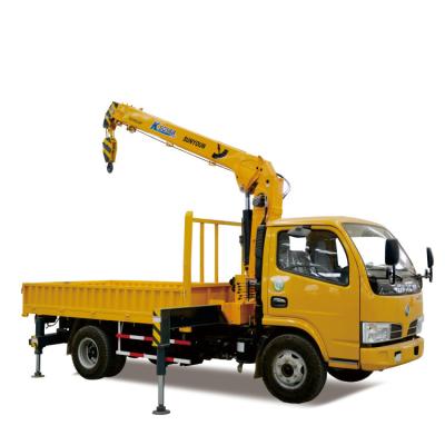 China TRUCK CRANE 3 Ton Small Pickup Truck Mounted Crane For Sale In Qatar for sale