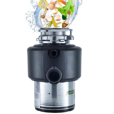 China Low Noise 15-25dB 1-2HP AC Motor Grind Stage 3 Garbage Disposal for Household for sale