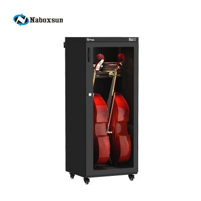 China CDD400 Naboxsun Musical Instrument CDD400 Naboxsun Cello Viola Storage Luxury Viola Cello Tabletop Display Cabinet Viola Bass Cello Dry Case for sale