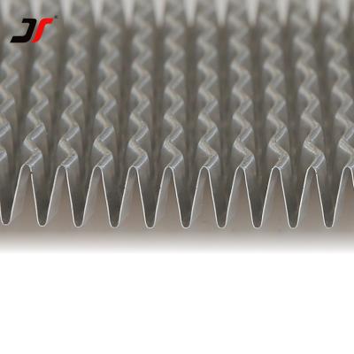 China Heater Parts Wavy Plate Aluminum Condenser Fin for sale