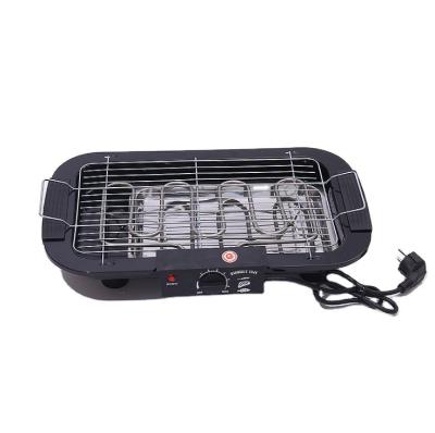 China Easily Assembled Household BBQ Tools Electric Smokeless Barbecue Grill Machine Cast Iron Camping Grill Accessories for sale