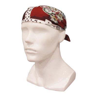 China DecorateÂ   Customized Square 100 Polyester Bandana Hair Band for sale