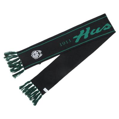 China Long 150*16CM Soccer Fan Jacquard Scarf Embroideres Winter Scarves for sale