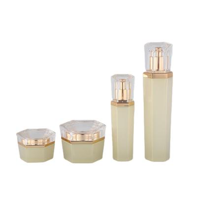 China Personal Care Skin Care Glass Glass Cosmetic Packaging / Cosmetic Jars Packaging For Personal Care for sale