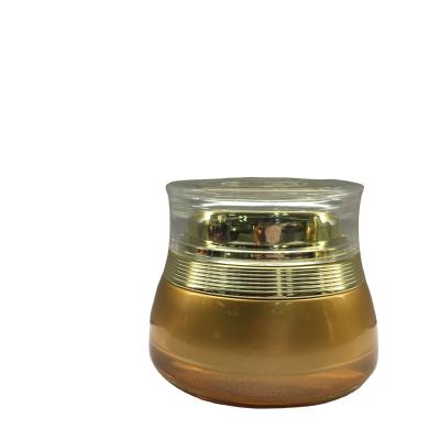 China Personal Care Glass Skin Care Glass Cosmetic Packaging Jars Cosmetic Packaging For Personal Care Jar for sale