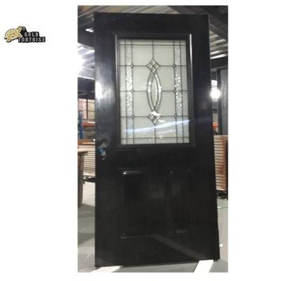 China Modern entrance metal exterior door for sale