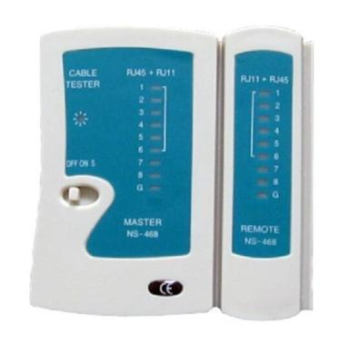 China RJ45 Network and Telephone Cable Tester (RJ11 RJ45 Cable Tester) BNC Tester Tracker FCNTT012 for sale