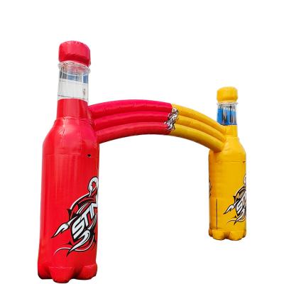 China Lightweight ; High Quality Promotional Custom Printing Digital Logo Advertising Inflatable Arch Easy Setup and Instant Inflation for sale