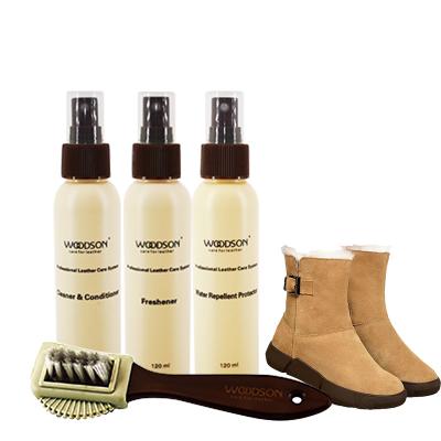 Chine Soin en cuir Kit Universal Waterproofing Spray Designed de suède d'OEM pour le soin de bottes de neige à vendre