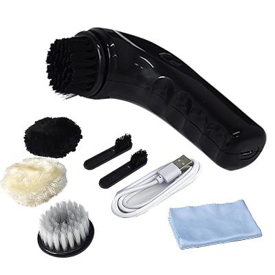 China Multifunctional 5V 1800mAh safe Electric Shoe Shine Kit Polisher for sale