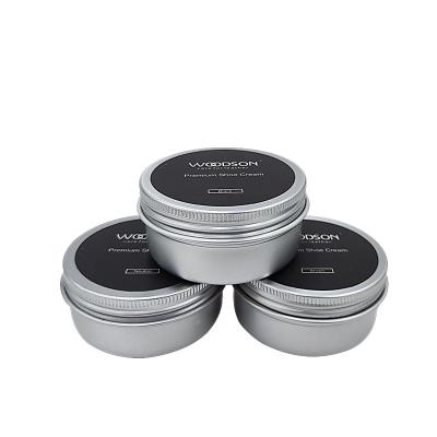 China WOODSON waterproof Neutral Leather Shoe Care Kit Wax 60G for sale