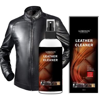 Cina Kit detergente per pelle Genius Leather Care Cleaner And Care Protector Spray balsamo anti-fungo in vendita