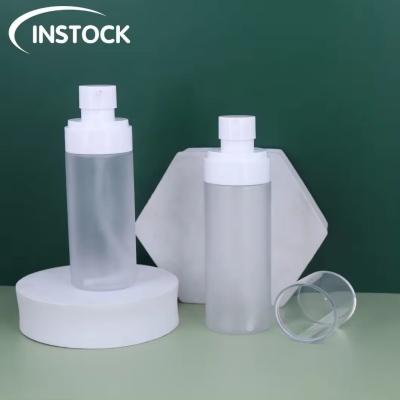 中国 スクリーンプリント 化粧品ボトル 150ml ポンプ付き冷凍プラスチックボトル 販売のため