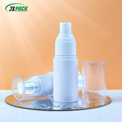 China Material del cuello Botellas de spray de plástico de forma redonda para envases cosméticos de lujo en venta