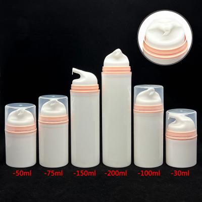 China Skin Care Cream Airless Pump Bottles Customized For Personal Care Packaging for sale