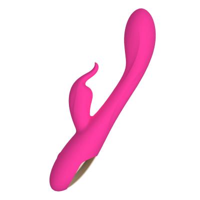 China Women Massage Sex Toy Classic Rabbit Vibrator Cat G-spot Stimulation Hand-free Massager Wholesale for sale