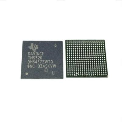 China Standard TMS320DM6437ZWT embedded resistive ic chip memory electronic modules components Supplier for sale