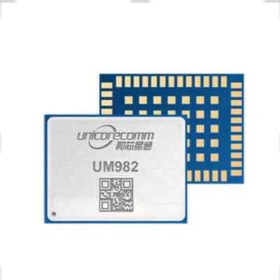 China Standard Unicorecomm GPS Module Support GPS/BDS/GAL/GLO/QZSS All-constellation Multi-frequency High Precision GNSS Module UM982 for sale