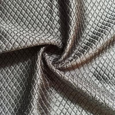 China Stretch 88% Polyester 12% Spandex Fabric Stretch Diamond Mesh Fabric for sale