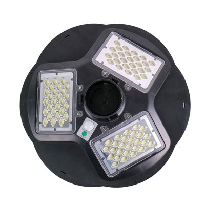 China Outdoor Waterproof Garden IP 65 UFO 150W Round All In One Solar Street Light For Garden for sale