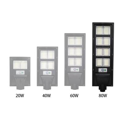 China Waterproof Outdoor Lighting Garden 3600lm Ip66 Motion Sensor Integrated Led Solar Lamp for sale