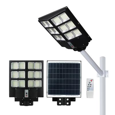 China Outdoor Commercial Garden Home Driveway Smart Light Garden Lighting 180w 468 Led Solar Bollard Fill Light With Solar Panel for sale