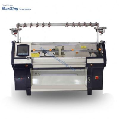 China Factory New 2021 Good Selling Jacquard Pattern Flat Knit Ningxing Collar Knitting Machine Flat Knit for sale