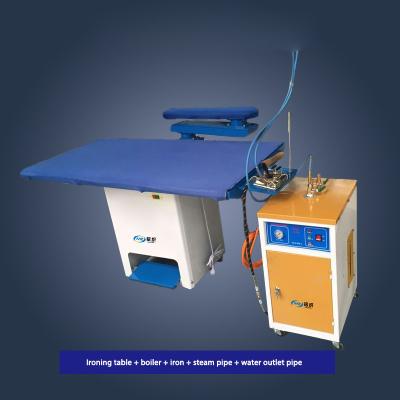 China Other clothes ironing equipment (full set): boiler + ironing table + iron + rubber tube for sale