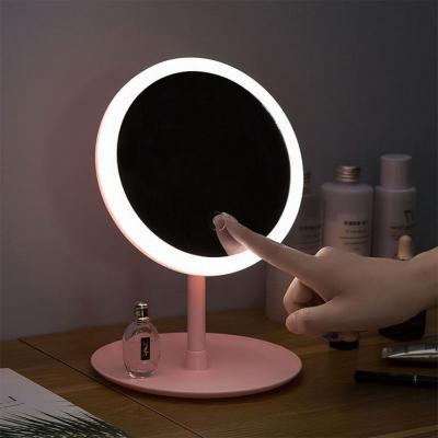 China Rechargeable Ornate Led Cosmetic Mirror Lit High Demand 3 Color Lights Products for sale