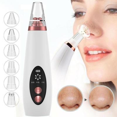 China Custom Professional Portable Electric Remover Black Head Skin Vacuum Beauty Device Facial Care Nose Blackhead Remover Removing Instrument for sale