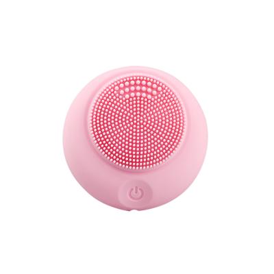 China Mini Electric Silicone Cleansing Brush DEEP CLEANSING clean skin with cheap price for sale