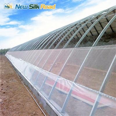 China Galvanized Steel Frame Greenhouse For Winter With Ventilation And Irrigation Systems for sale