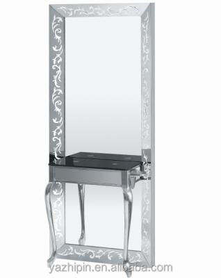 China Clean Led Dressing Table Mirror Led Mirror Single Styling Station for sale