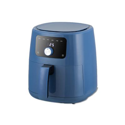 China Hotel Happy Life Enjoy Kitchen Air Fryer Deep Blue Color Air Fryer White Color for sale