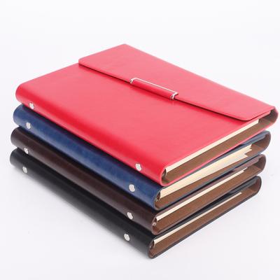 China Promotion/Gift/Notepad New Professional Student Professional Diary Notebook Business Meeting Leather Notebook/Organizer/Planner for sale