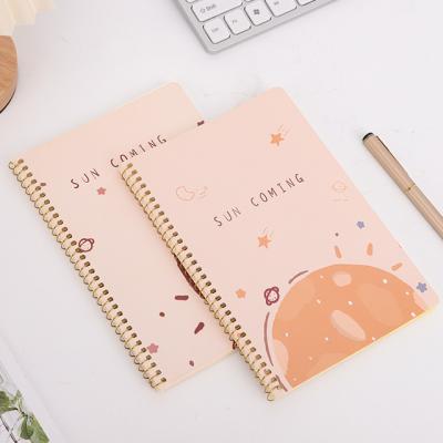 China Custom Color A5 A6 Wahi Map Inventory Style Cartoon Office School Paper Notebook Cute Coil Regular Notebook Coil Notebook for sale