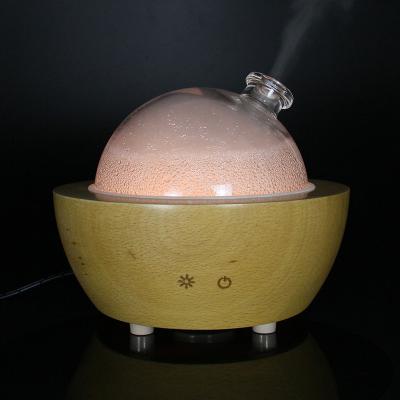 China Household High Quality Wooden Grain Humidifier Bamboo Ultrasonic Aroma Essential Oil Diffuser For Office/Home Room/Large for sale