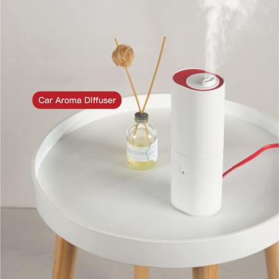 China Portable Water Deficiency Protection 2022 MEETA Perfume Aroma Nebulizing Essential Oil Diffusers Car Humidifier Diffuser for sale