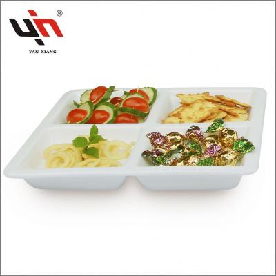 China Sustainable Porcelain Divided Plates for sale