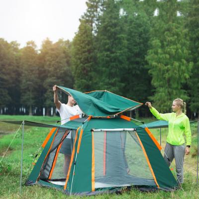 China Extended Type Folding Living Tent Sale Travel Shelter Resort Kids Events Glamping Suv Canvas Car Roof Top Fishing Family Outdoor Camping Tent for sale